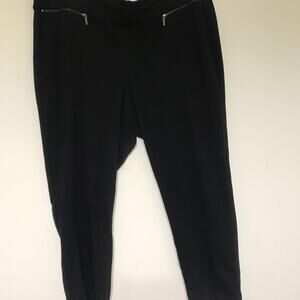Lane Bryant Pants Womens Casual Black Stretch  Size 18/20